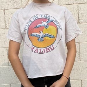 Brandy Melville / John Galt “Fun in the Sun Malibu” T-Shirt